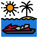 sea, watercraft, jetski