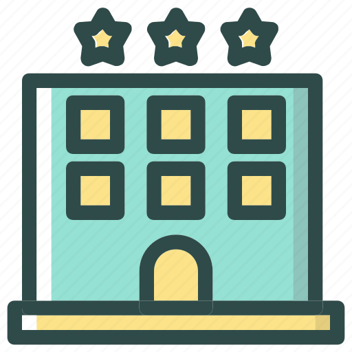 Hotel, summer, vacation icon - Download on Iconfinder