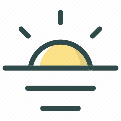 Summer, sun, sunset icon - Download on Iconfinder