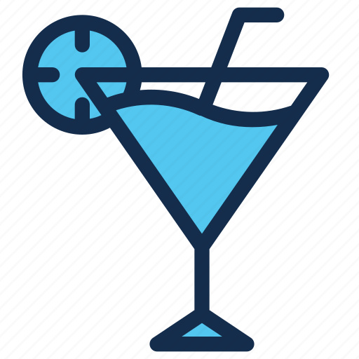 Beach, beverage, cocktail, drink, glass, ice, summer icon - Download on Iconfinder