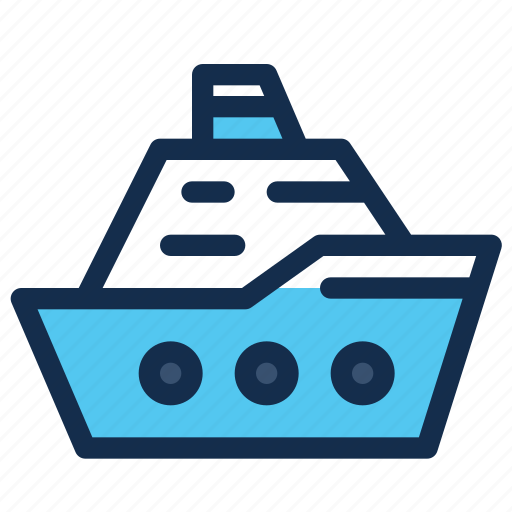 Cruise, ocean, sea, ship, summer, vacation icon - Download on Iconfinder