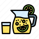 summer, lemonade, drink, juice, beverage, lemon
