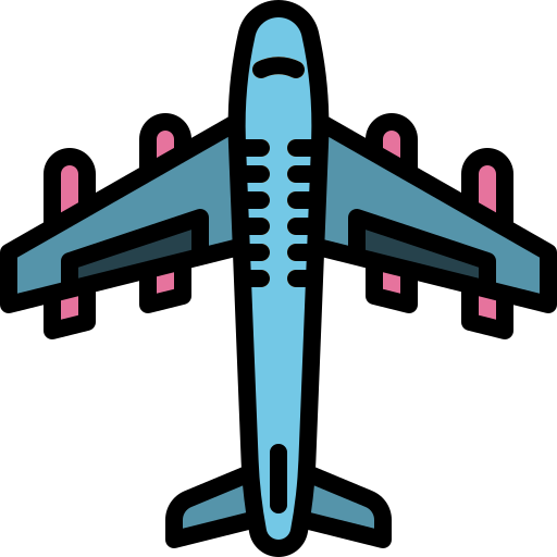 Summerfilledoutline, airplane, plane, travel, flight, fly icon - Download on Iconfinder