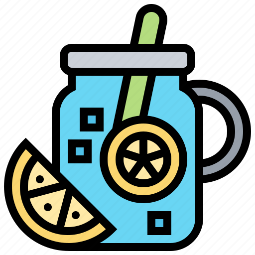 Drink, fruit, juice, lemon, lemonade icon - Download on Iconfinder