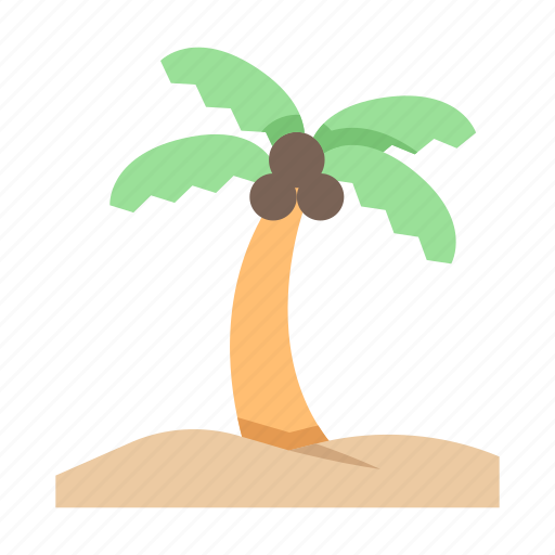 Summer, holiday, tropical, vacation, travel, coconut, tree icon - Download on Iconfinder