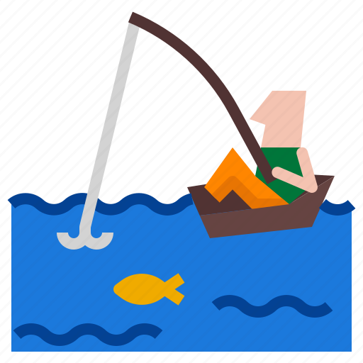Fish, fishing, boat icon - Download on Iconfinder