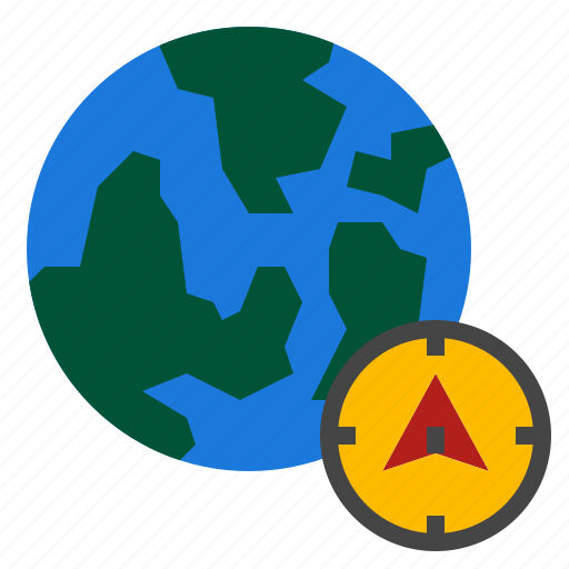 Compass, direction, east, globe, north icon - Download on Iconfinder