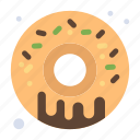 donut, food, sweet