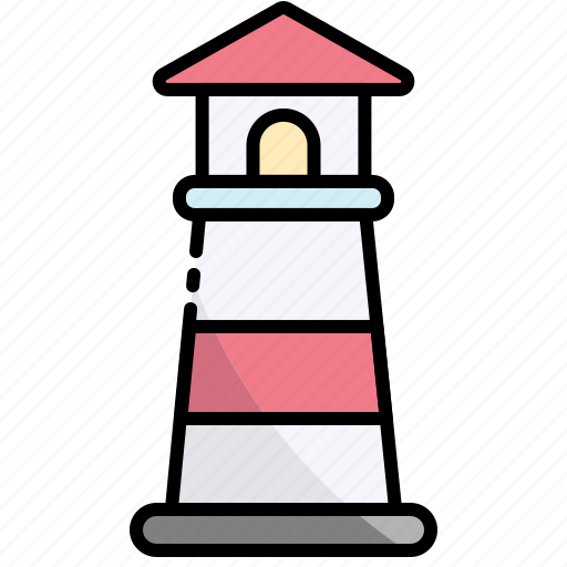Lighthouse, tower, building, sea, navigation, direction icon - Download on Iconfinder