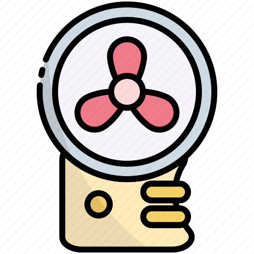 Fan, table fan, electric, cooling, summer icon - Download on Iconfinder
