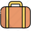 suitcase, travel bag, briefcase, bag, luggage 