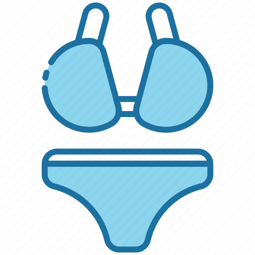 Bikini, swimsuit, swimwear, underwear, summer, beach, clothes icon - Download on Iconfinder