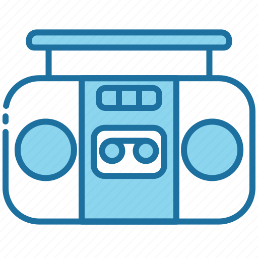 Speakers, boombox, music, stereo, speaker, sound, player icon - Download on Iconfinder