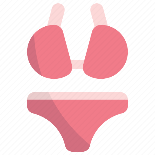 Bikini, swimsuit, swimwear, underwear, summer, beach, clothes icon - Download on Iconfinder