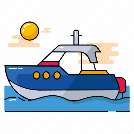 Boat, speed, yatch, summer, holiday icon - Download on Iconfinder
