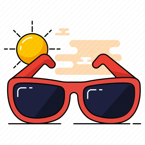 Summer, sun, glasses, eyeglasses, beach icon - Download on Iconfinder