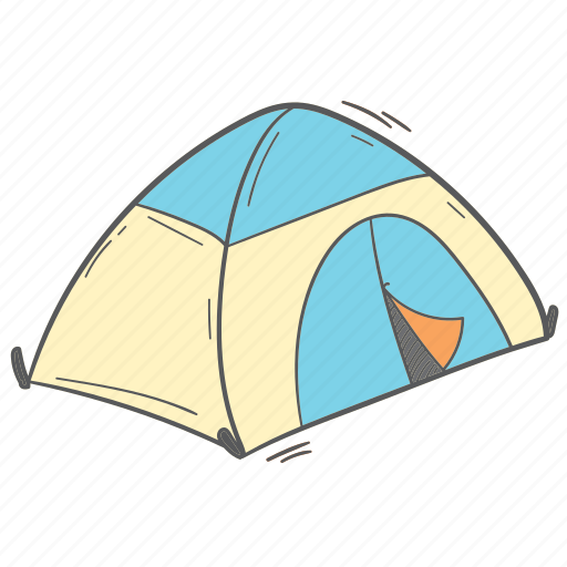 Summer, vacation, holiday, camping, outdoor, accomodation, tent icon - Download on Iconfinder
