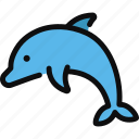 dolphin, animal, fauna, sea life, mammal, marine