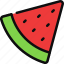 watermelon, fruit, summer, organic, diet, healthy food