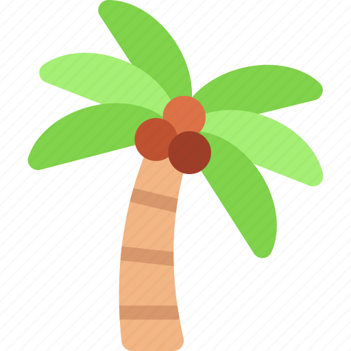 Coconut tree, tropical, beach, summer, nature, palm tree icon - Download on Iconfinder