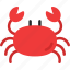 crab, crustacean, seafood, animal, sea life, decapoda 