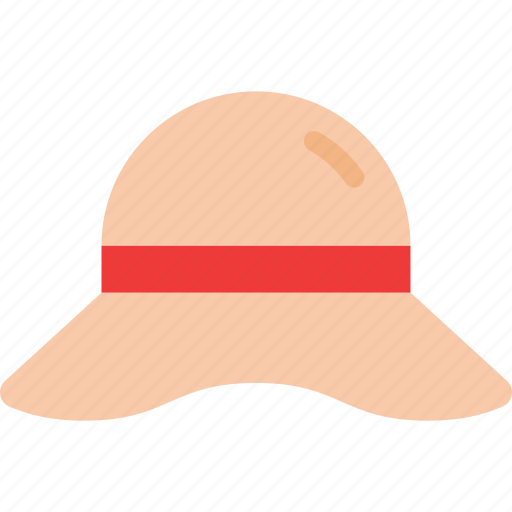Sun hat, lady hat, accessory, fashion, feminine, headdress icon - Download on Iconfinder
