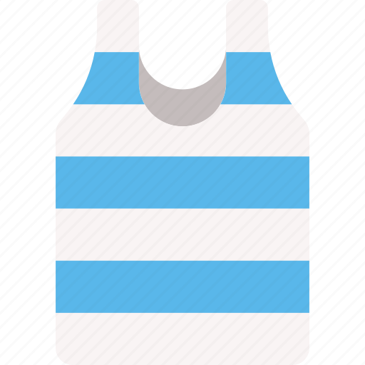 Tank top, fashion, clothes, garment, sleeveless shirt, summertime icon - Download on Iconfinder