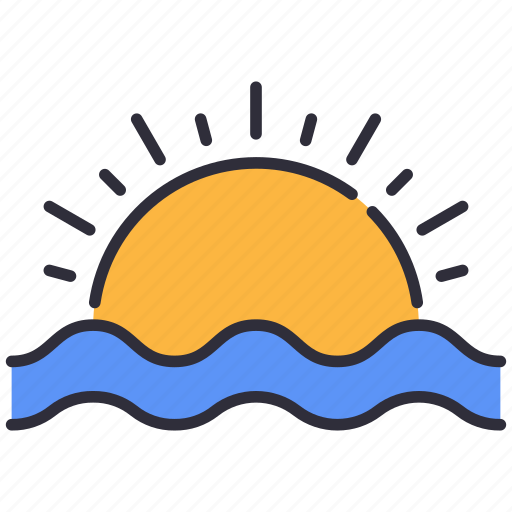 Summer, sunrise, sunset icon - Download on Iconfinder