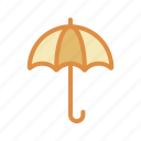 summer, umbrella, weather