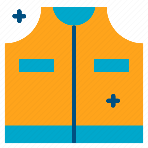 Beach, buoy, holiday, life guard, life jacket, style, vest icon - Download on Iconfinder