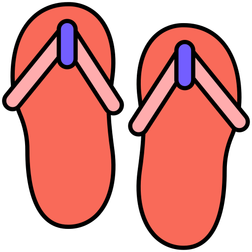 Flip, flops, footwear, shoes, fashion, accessories icon - Free download