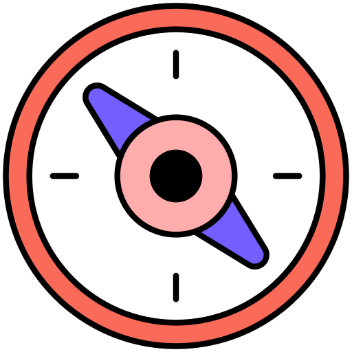 Compass, navigation, location, direction icon - Free download