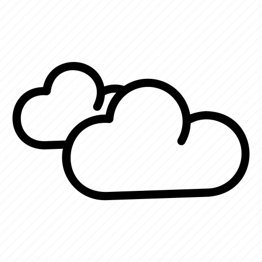 Cloudy, sketch, weather, cloud, travel, holidays, sky icon - Download on Iconfinder