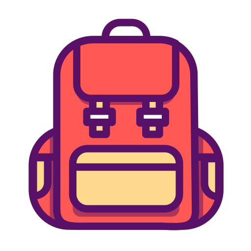 Backpack, bag, outline, tourism, travel, traveling, vacation icon - Free download
