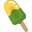 cold, cool, green, ice cream, popsicle, summer 