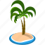 coconut, island, sea, summer, tree 