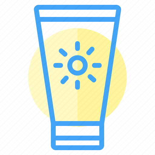 Lotion, skin, summer, sun, sunblock, suncream, sunscreen icon - Download on Iconfinder