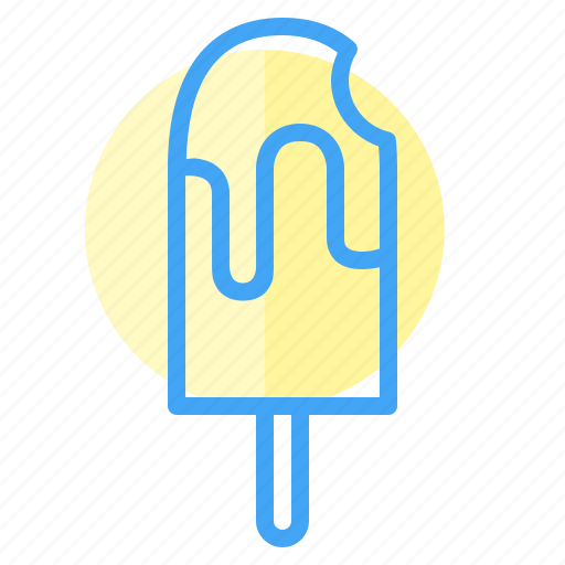 Dessert, food, ice, ice cream, ice cream stick, summer, sweet icon - Download on Iconfinder