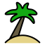 palm, tree, palm tree, beach, nature, summer, sea, vacation, travel 