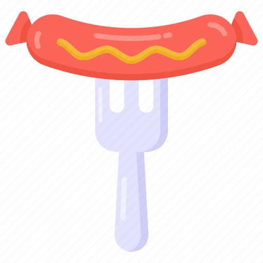 Hot dog, sausage, bratwurst, grilld sausage, meat icon - Download on Iconfinder