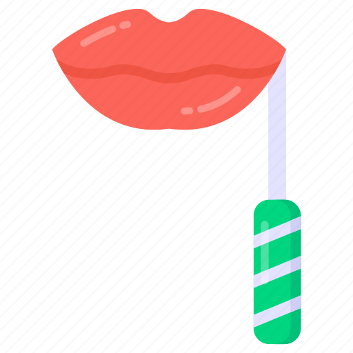 Party prop, party lips, party costume, lips mask, lips prop icon - Download on Iconfinder