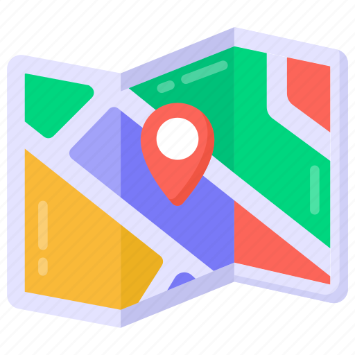 Location, location map, destination, map, gps icon - Download on Iconfinder