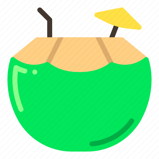 Coconut drink, tropical, coconut, drinks icon - Download on Iconfinder