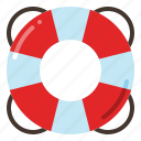 lifebuoy, lifeguard, lifesaver, life ring