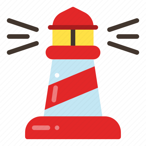 Lighthouse, tower, building, beach icon - Download on Iconfinder