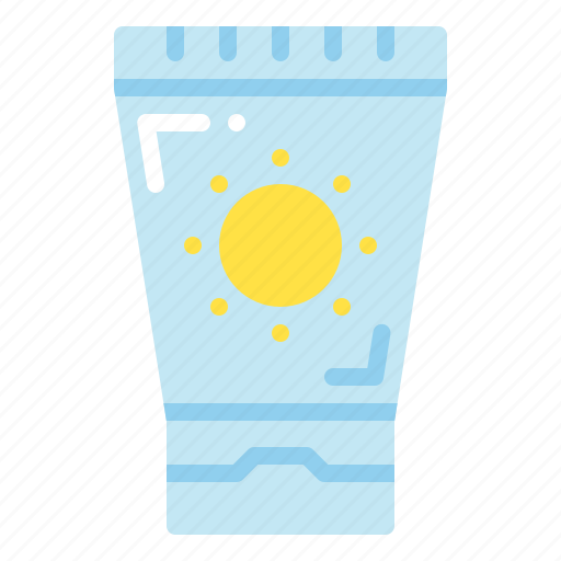 Sunscreen, sunblock, lotion, cream icon - Download on Iconfinder