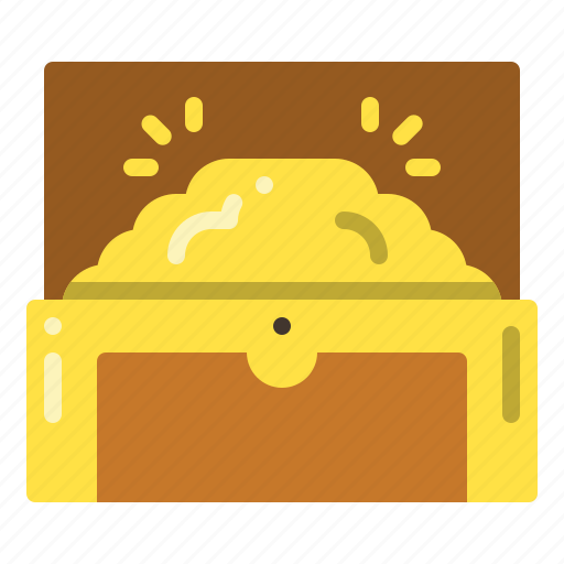 Treasure, gold, chest, prize icon - Download on Iconfinder