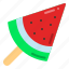 watermelon stick, summer, watermelon, fruit 