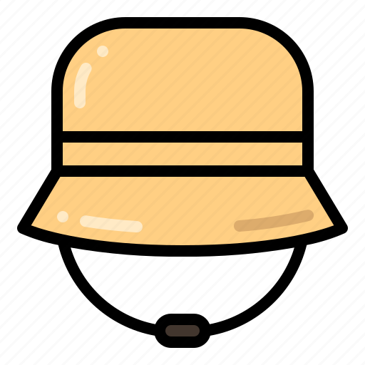 Bucket hat, fishing, hat, summer icon - Download on Iconfinder