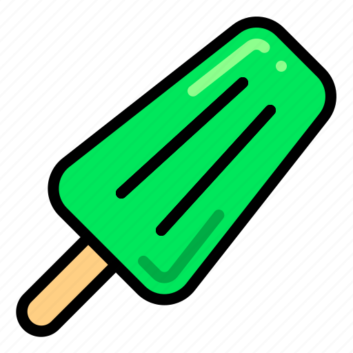 Popsicle, ice cream, summer, stick icon - Download on Iconfinder